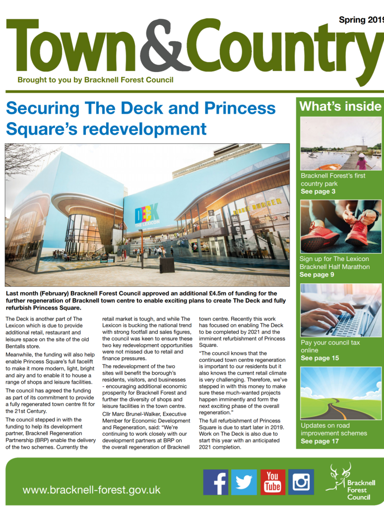 Bracknell council funds Princess Square redevelopment