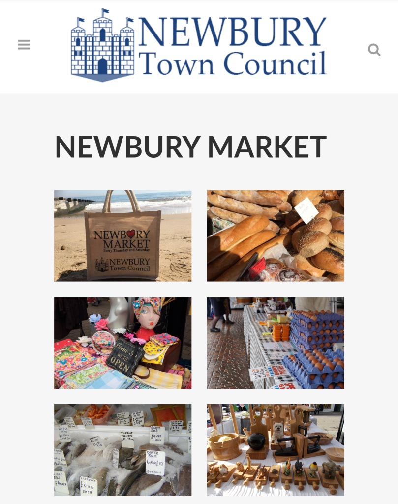Newbury town council website