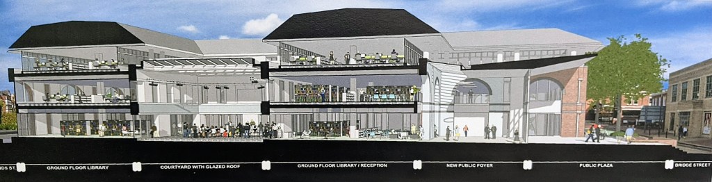 New library cross section