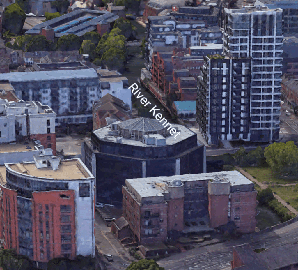 Aerial view of sapphire house