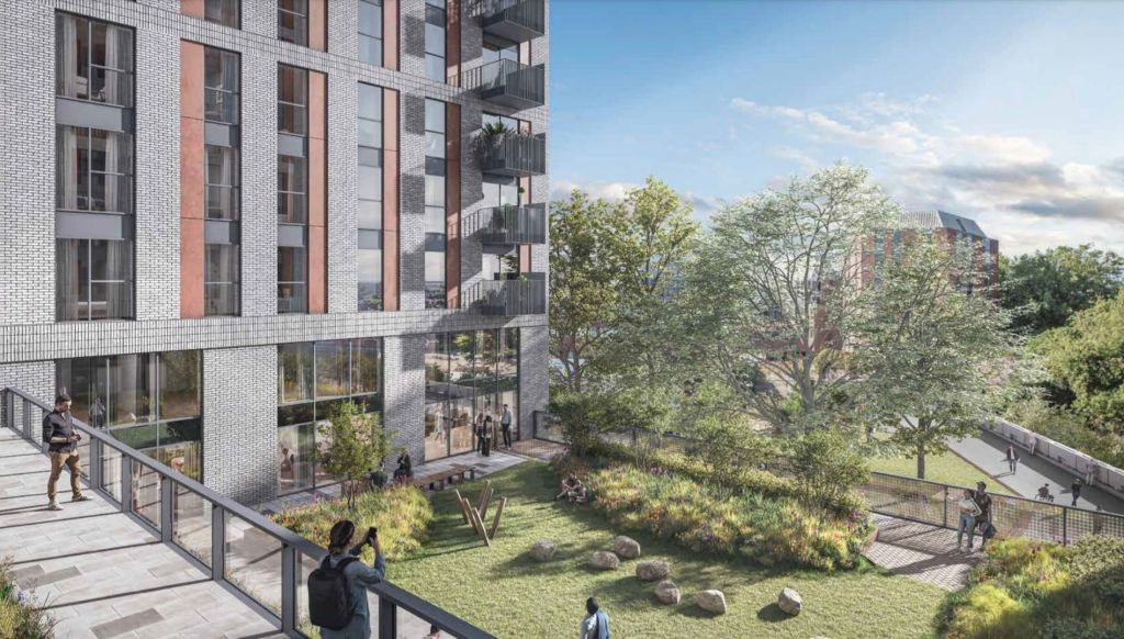 Resident gardens at BSM