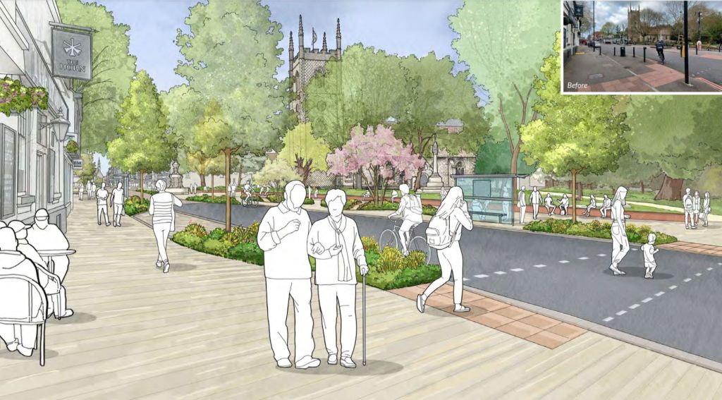 Reading Minster artists impression