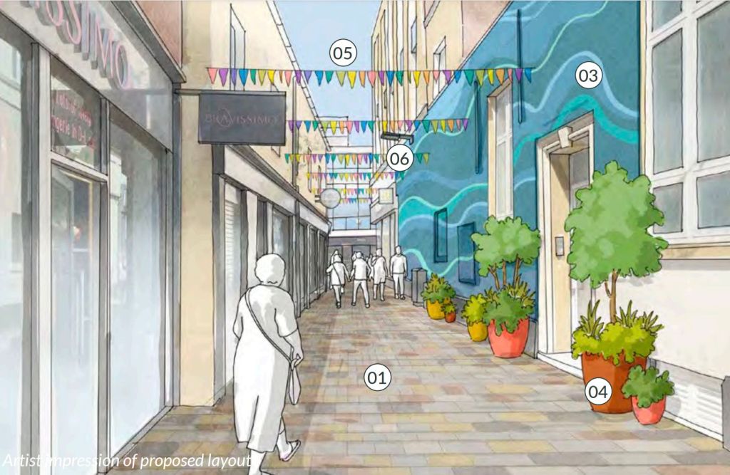 Chain Street artists impression