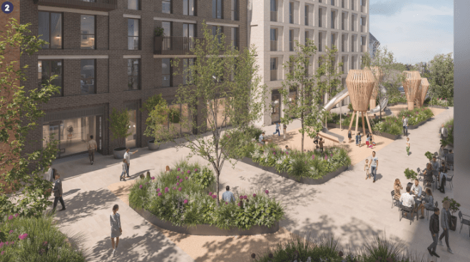 Station Hill Gardens play space