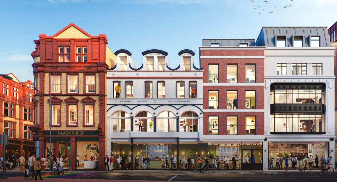 Friar Street view of Thackeray scheme